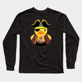 Cool Rubber duck Pirate Long Sleeve T-Shirt